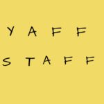 Yellow YAFF Staff T-Shirt Design