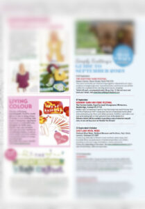 Kernow YAFF mentioned in Simply Knitting magazine issue 237