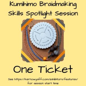 Kumihimo workshop ticket