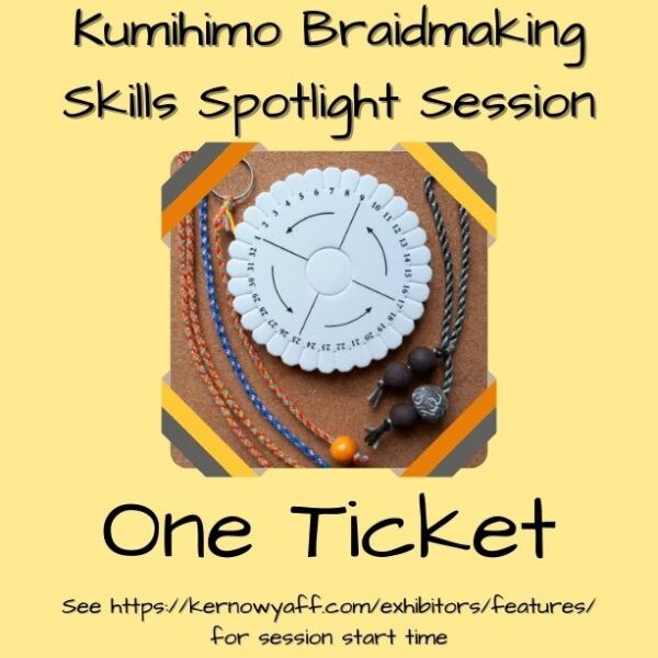 Kumihimo workshop ticket