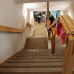 Downstairs for more stands!