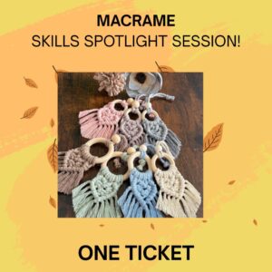 Macrame workshop ticket - Kernow YAFF 2026
