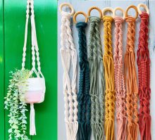 Macrame hanger